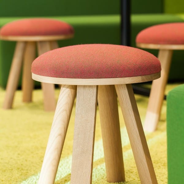 Деревянный низкий мягкий стул BuzziSpace BuzziMilk ARCH-00065698 - Вид №19