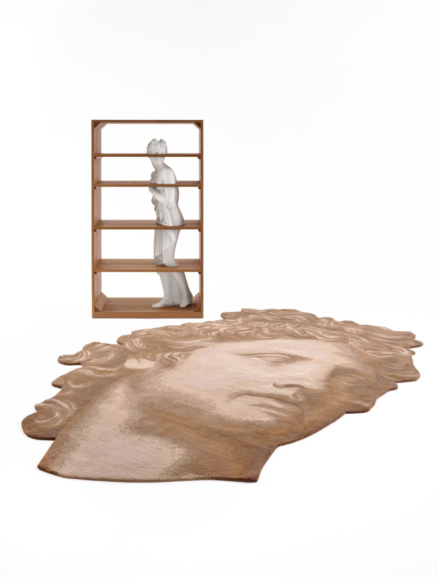 Изогнутый ковер ручной работы Tapis Rouge Miti ARCH-00110663 - Вид №4