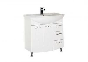 Тумба под раковину Aquanet Моника 85 белый