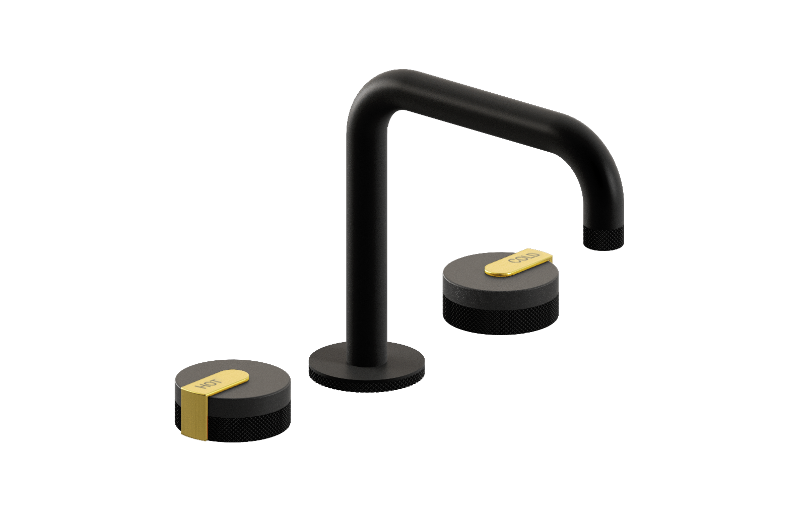 E-11511-R1BK-L1BB-MBK Смеситель для умывальника на 3 отвертия GRAFF MOD+