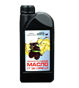 91216749 Масло для 4-х тактных двигателей полусинтетическое SAE 10W40 1 л STLM-0520645 GREEN REVOLUTION