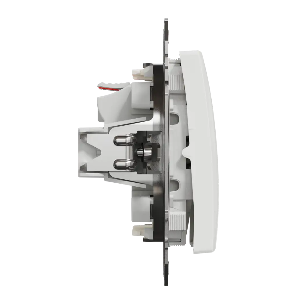Выключатель встраиваемый Systeme Electric Sedna Design 2 клавиши с подсветкой, цвет белый Sedna Design Elements STLM-2093141 - Вид №3