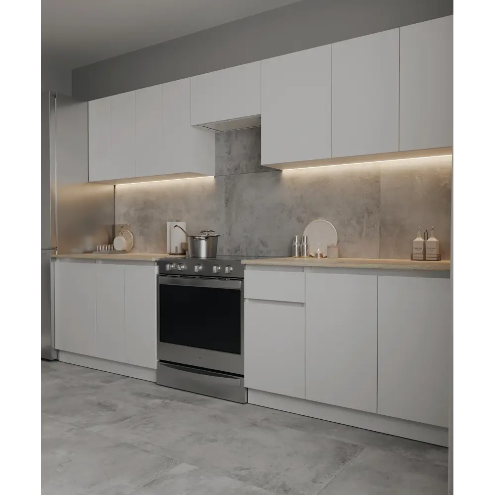 Кухонный шкаф Santreyd Миус - минимализм в белом цвете 89394535 STLM-1492208 - Вид №4