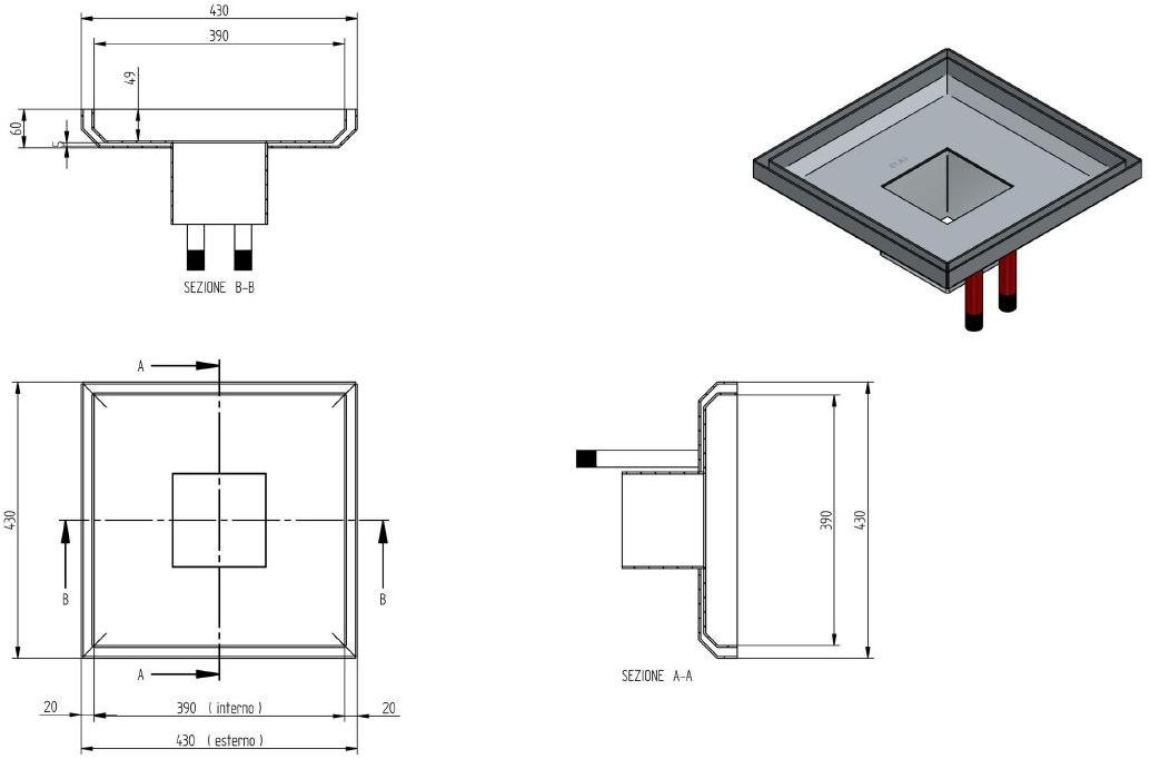 ITALKERO Центральный открытый газовый камин sun-id-1511770 - Вид №1