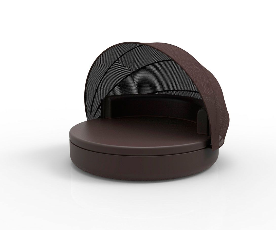 088228 Кровать Ulm c фиксированной спинкой и складным навесом Vondom Vela - Вид №9