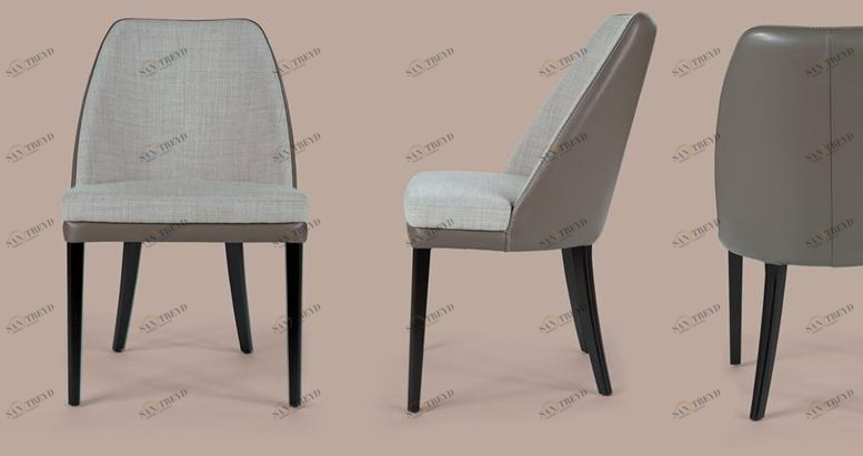 Borzalino Стул из мягкой ткани sun-id-1356123