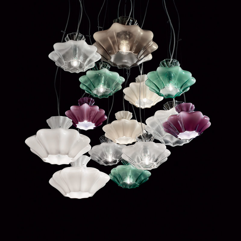 Подвесной светильник 0141 K OCE от Sylcom SYLCOM ДИЗАЙНЕРСКИЕ 243520 Зеленый  - Вид №2