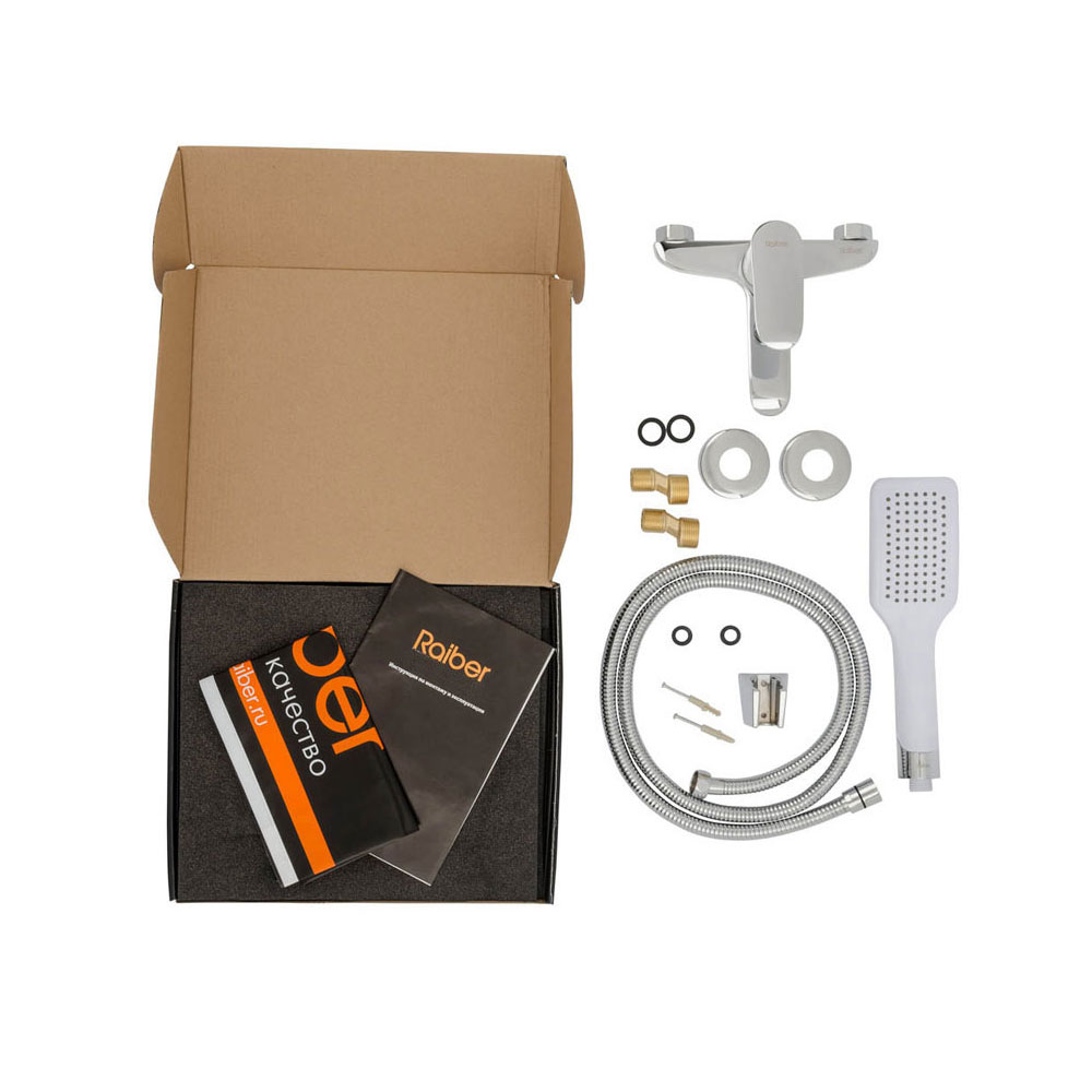 Смеситель для ванны Raiber Iceberg R3502 однорычажный R3502 Santreyd  - Вид №5