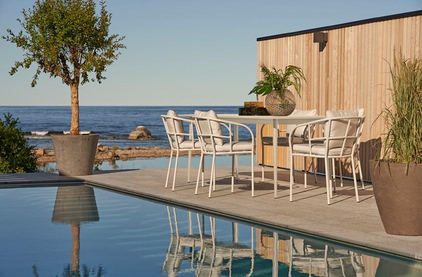 Skargaarden Прямоугольный обеденный стол из алюминия Saltö sun-id-1412928 - Вид №2