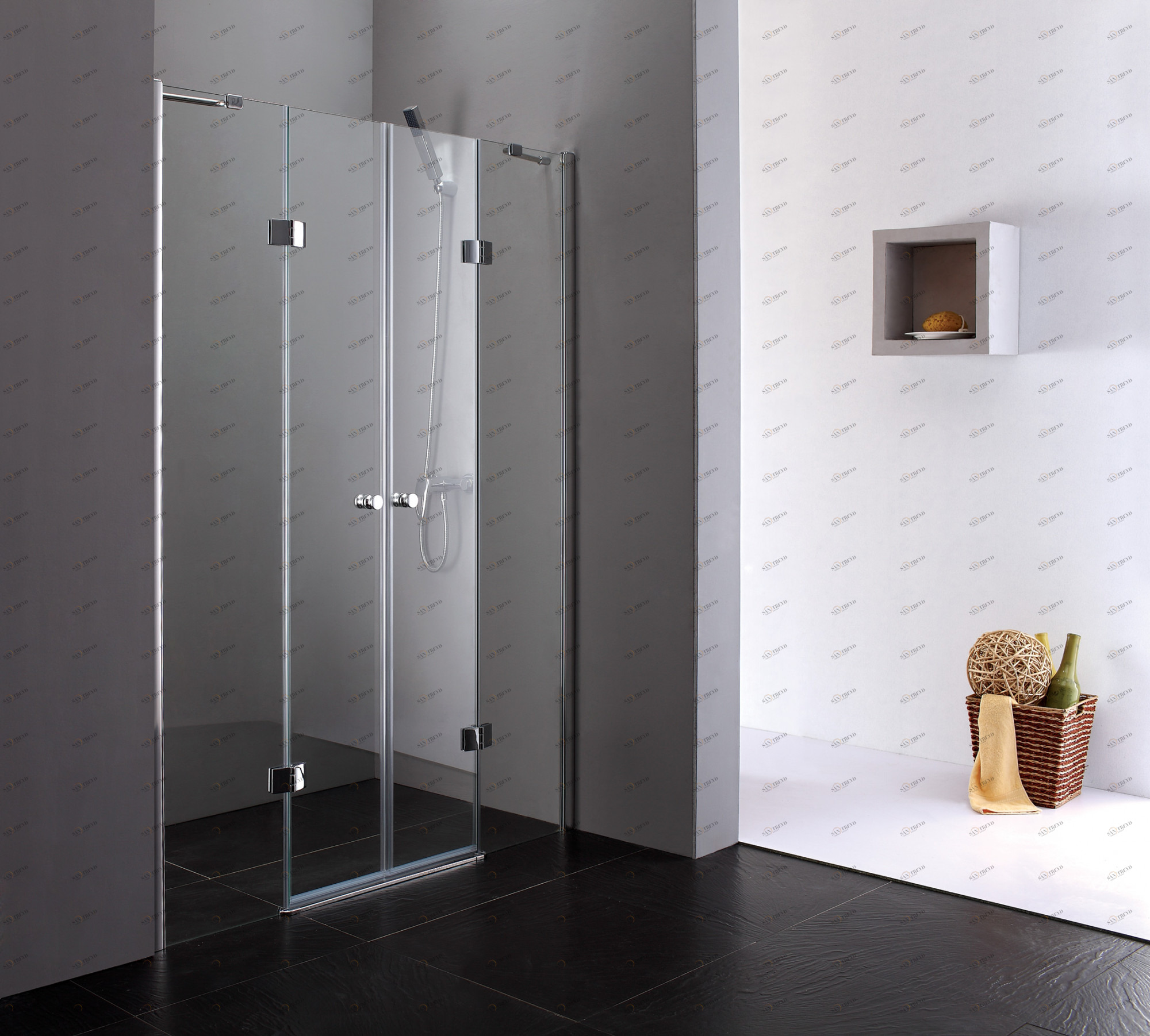 Душевая дверь в нишу CEZARES VERONA-W-B-22-180-C-Cr