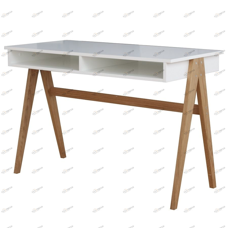 Стол рабочий Tenzo Strada, 75x110x55 см, белый 2020454