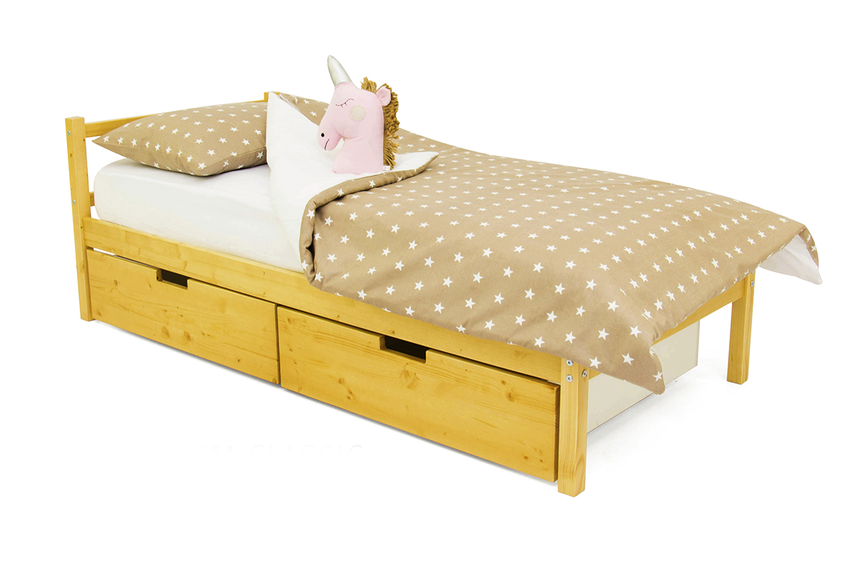 Детская кровать Svogen classic дерево БЕЛЬМАРКО  326795 Желтый Santreyd  - Вид №2