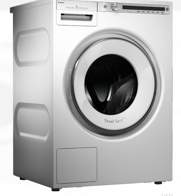 5474011 Стиральная машина Asko W4096R.W/3 белый STDN-0094101 - Вид №1