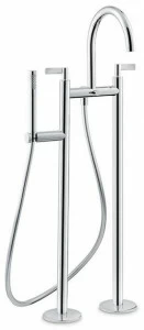 newform Отдельностоящая ванна с ручным душем Blink chic 71086c - 71186c