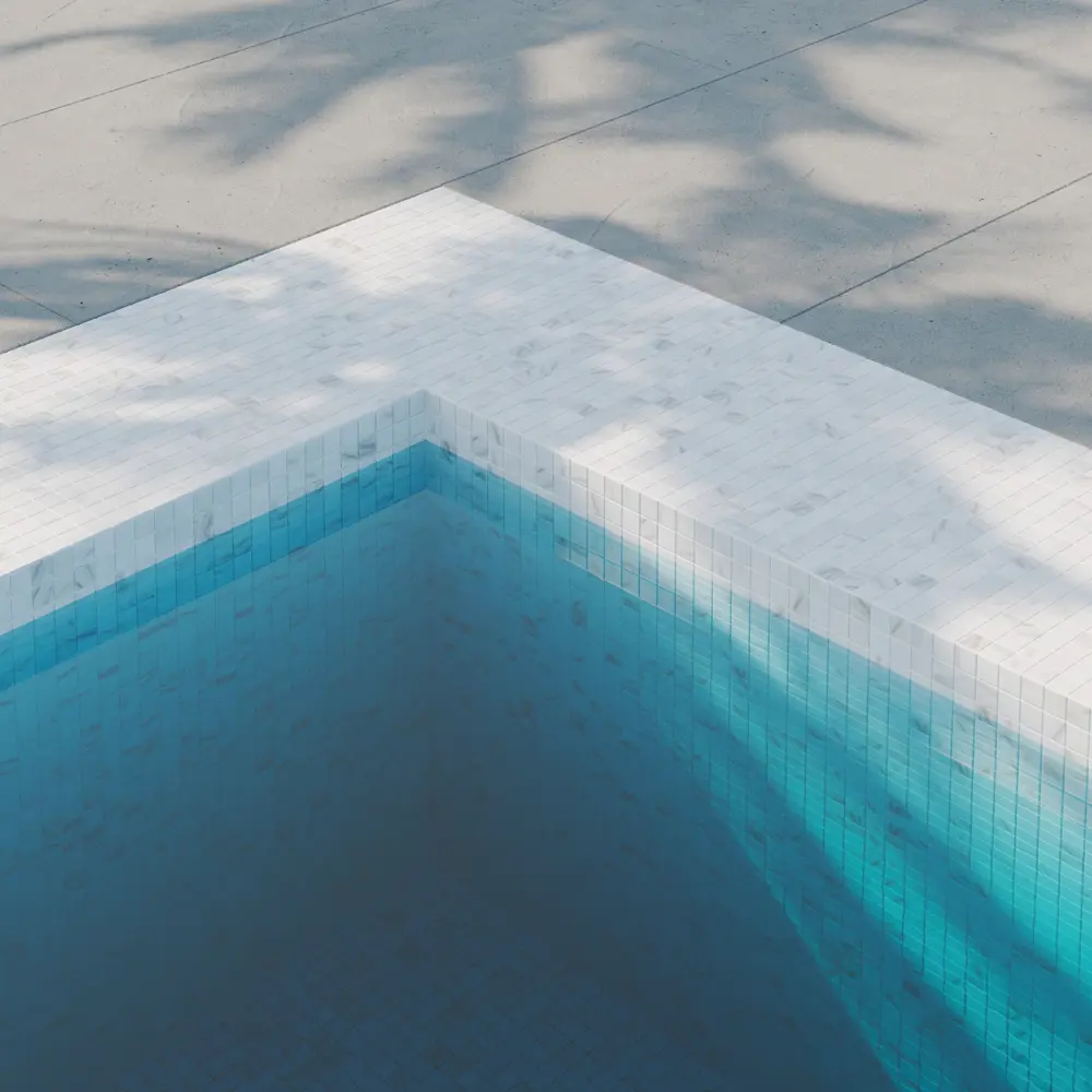 Мозаика Marble Antislip стекломасса 31.1x4.9 см цвет белый 83681513 STLM-2029929 Santreyd Мозаика Onix