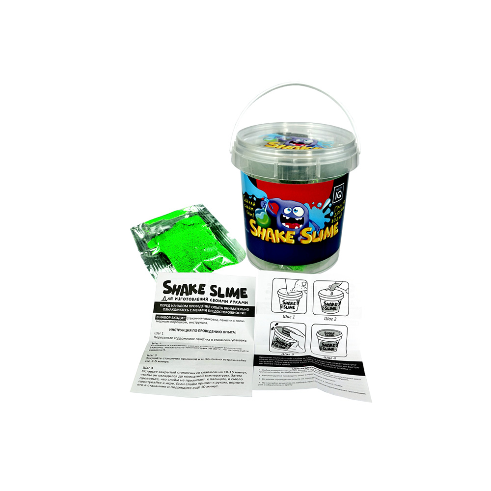 "ShakeSlime" S01 зеленый MASTER IQ 2 sun-id-2036687