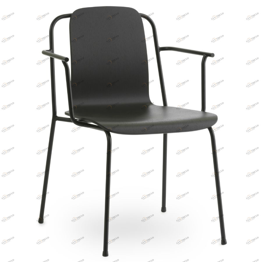 Кресло Studio, черное Normann Copenhagen 601790
