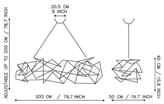 Quasar Подвесной светильник светодиодный никель Universe sun-id-1453539 - Вид №6
