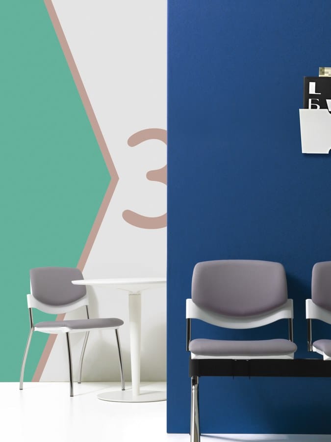 Штабелируемый стул для конференций из ткани Diemme Sunny New ARCH-00004657 - Вид №2