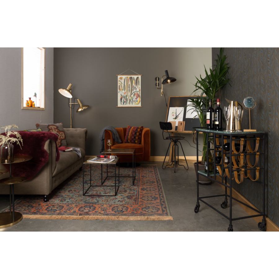 Подсвечник Gem зеленый Dutchbone 8300009 - Вид №1