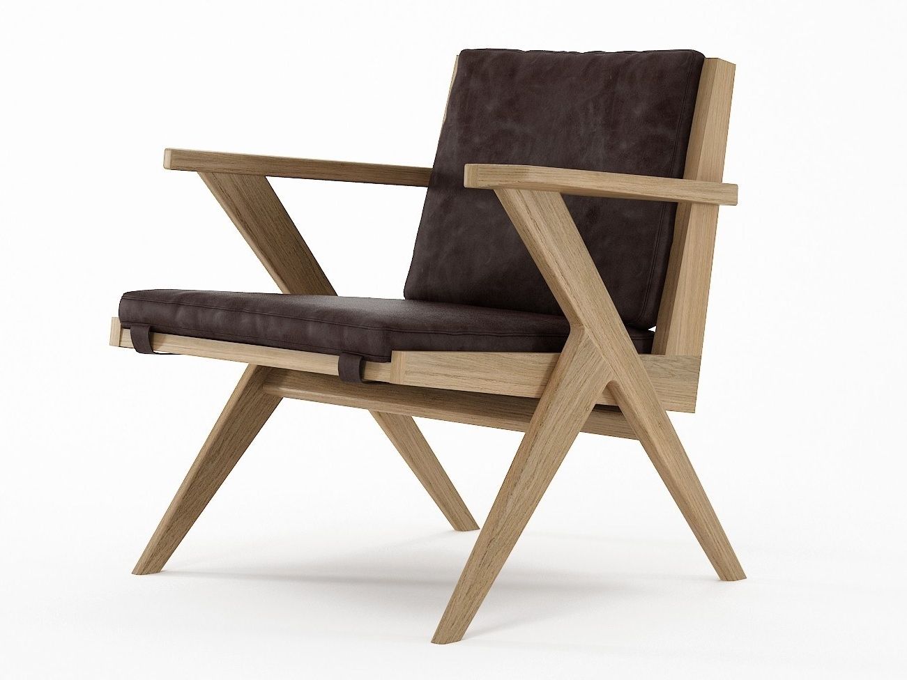 Стул из массива дерева с подлокотниками KARPENTER Tribute ARCH-00142277 - Вид №9