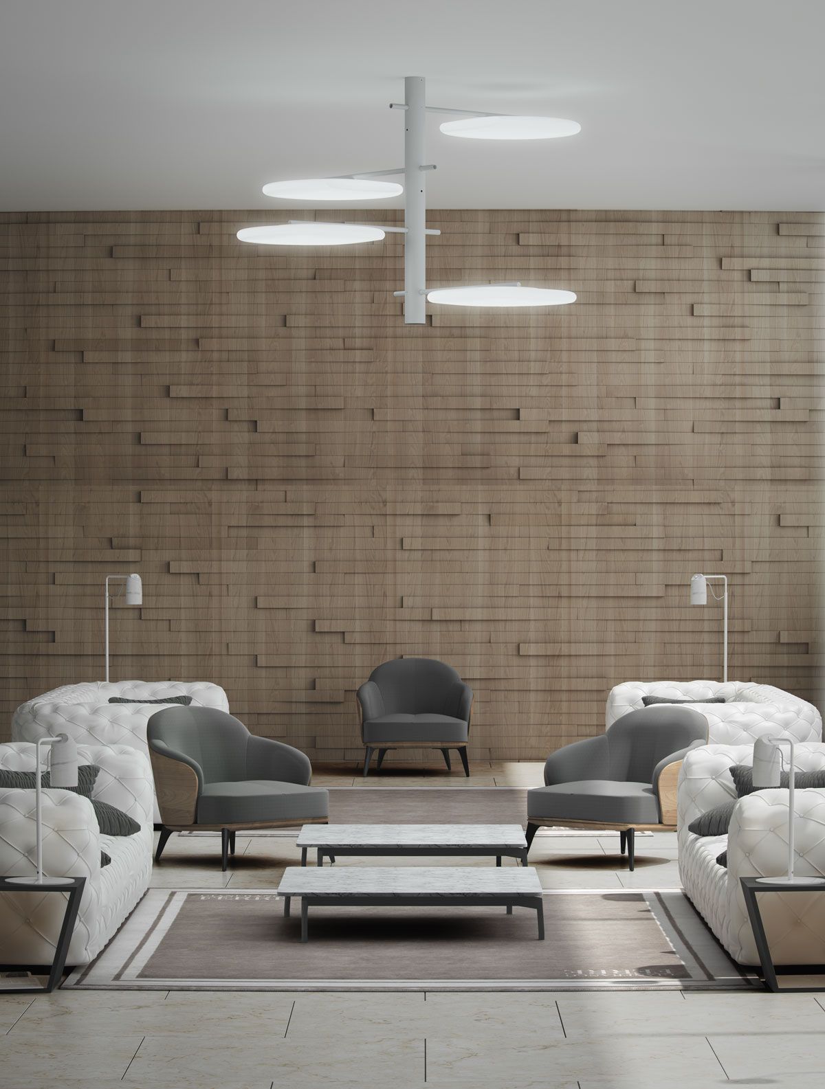 Светодиодный потолочный светильник Alma light SuperMoon ARCH-00029653 - Вид №2