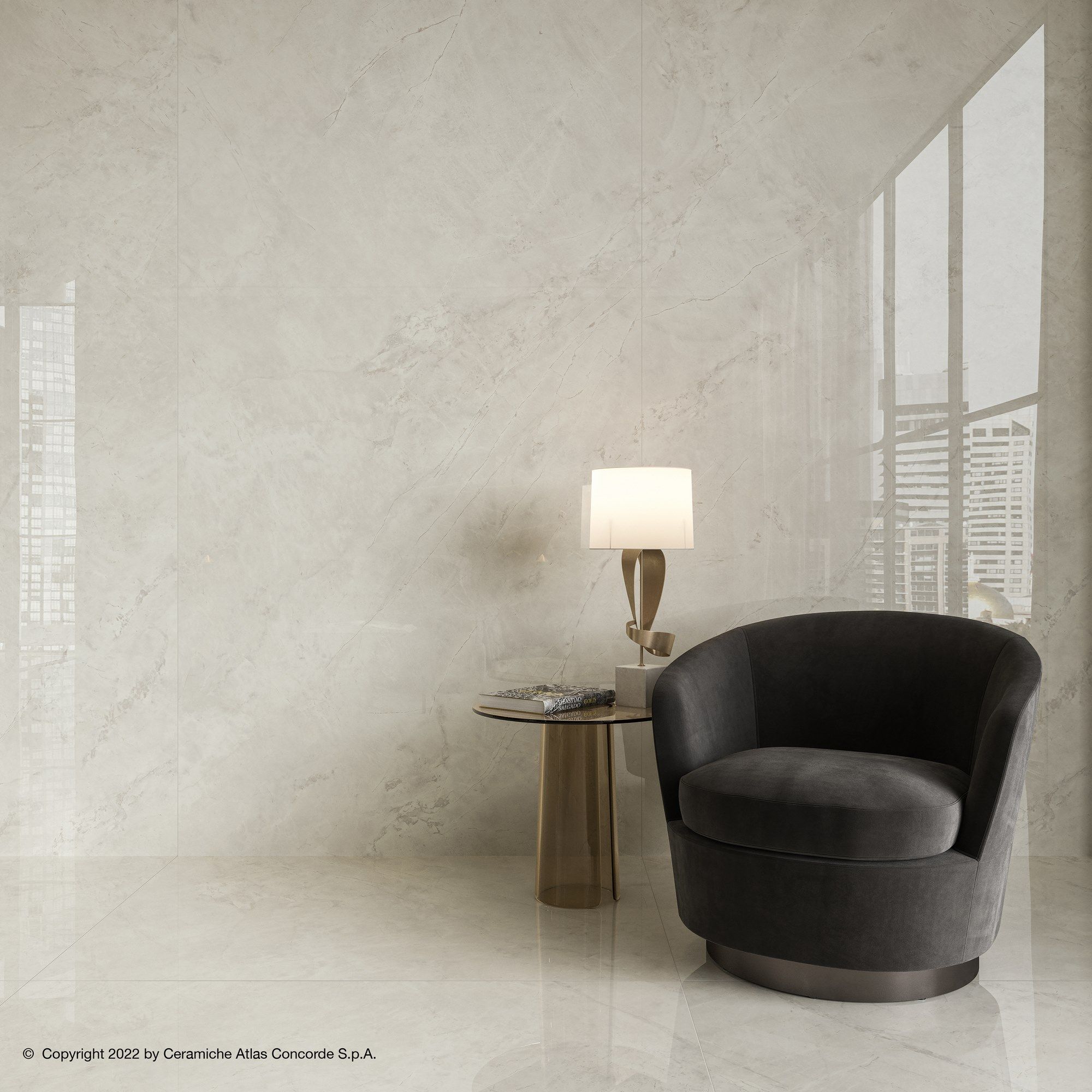 Пол / керамогранит с мраморным эффектом Atlas Concorde Marvel X ARCH-00046057 - Вид №18