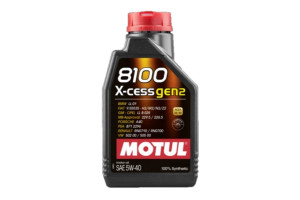 16171551 Масло cинтетическое (8100 X-cess GEN2; 5W40; 5 л) 109776 MOTUL