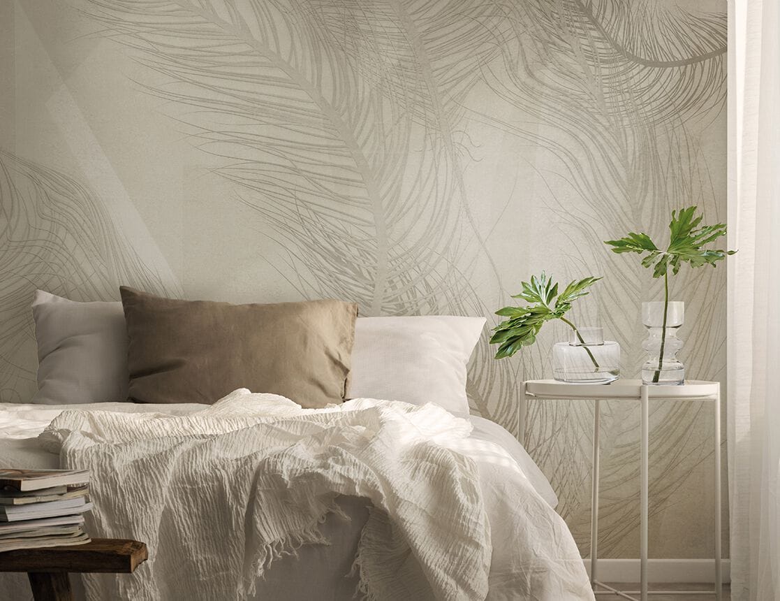 Обои с цветочными мотивами N.O.W. Edizioni CONCRETE / SOFT POETRY ARCH-00067888 - Вид №1