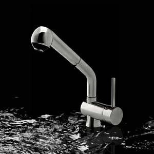 Смеситель однорычажный 7MLNDC01 Geda Nextage Leon с поворотным изливом и душем