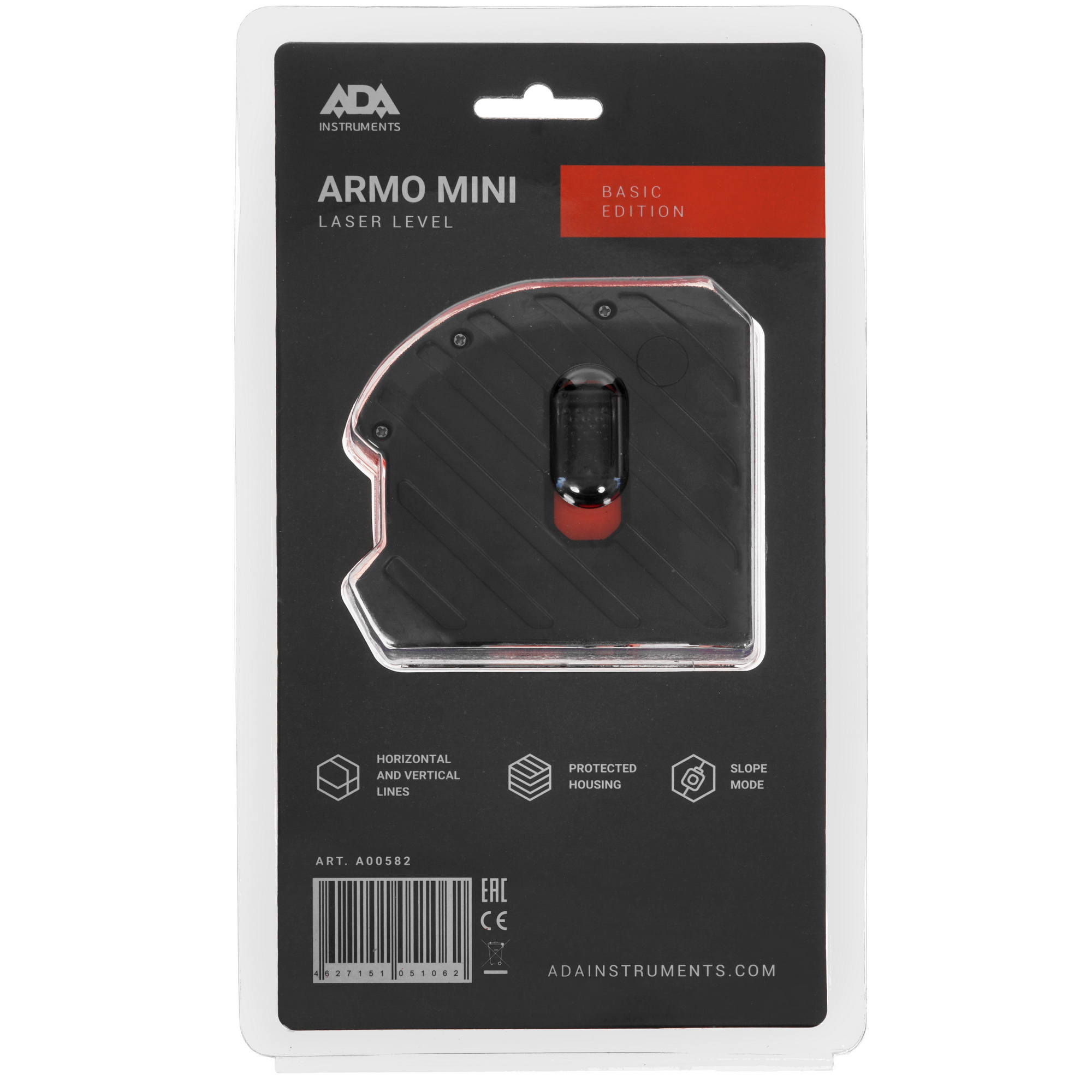 Лазерный нивелир ADA ARMO MINI Basic Edition 5359849 STDN-0042372 - Вид №8