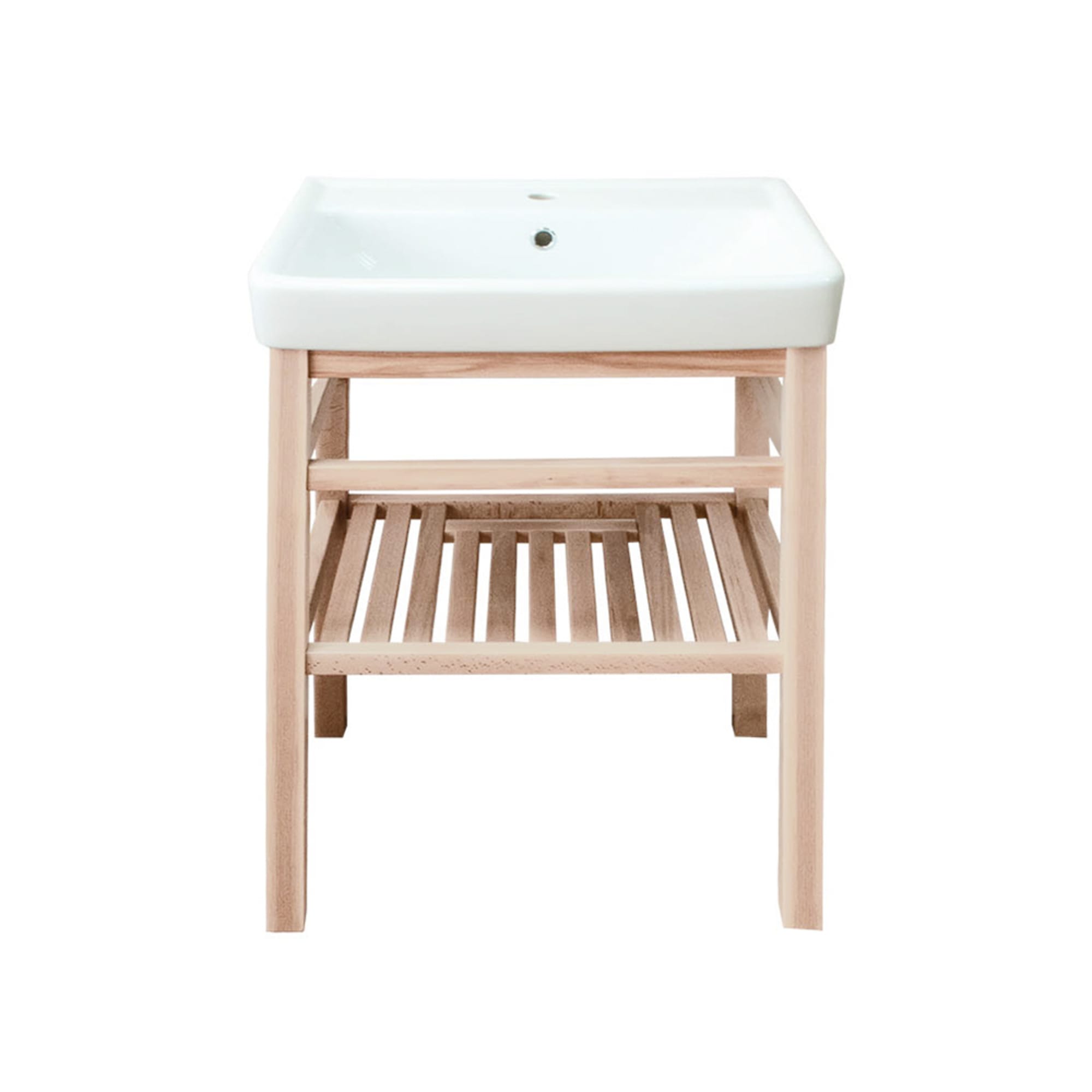 82325618 Стеллаж под раковину «» 55 см цвет бежевый Шервуд Santreyd 