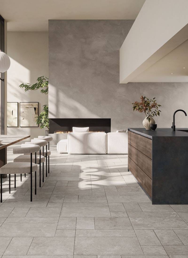 Пол / облицовка керамогранита с эффектом камня Supergres WHISPER ARCH-00126013 - Вид №3