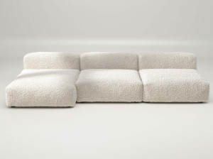 Модульный диван с полуостровом