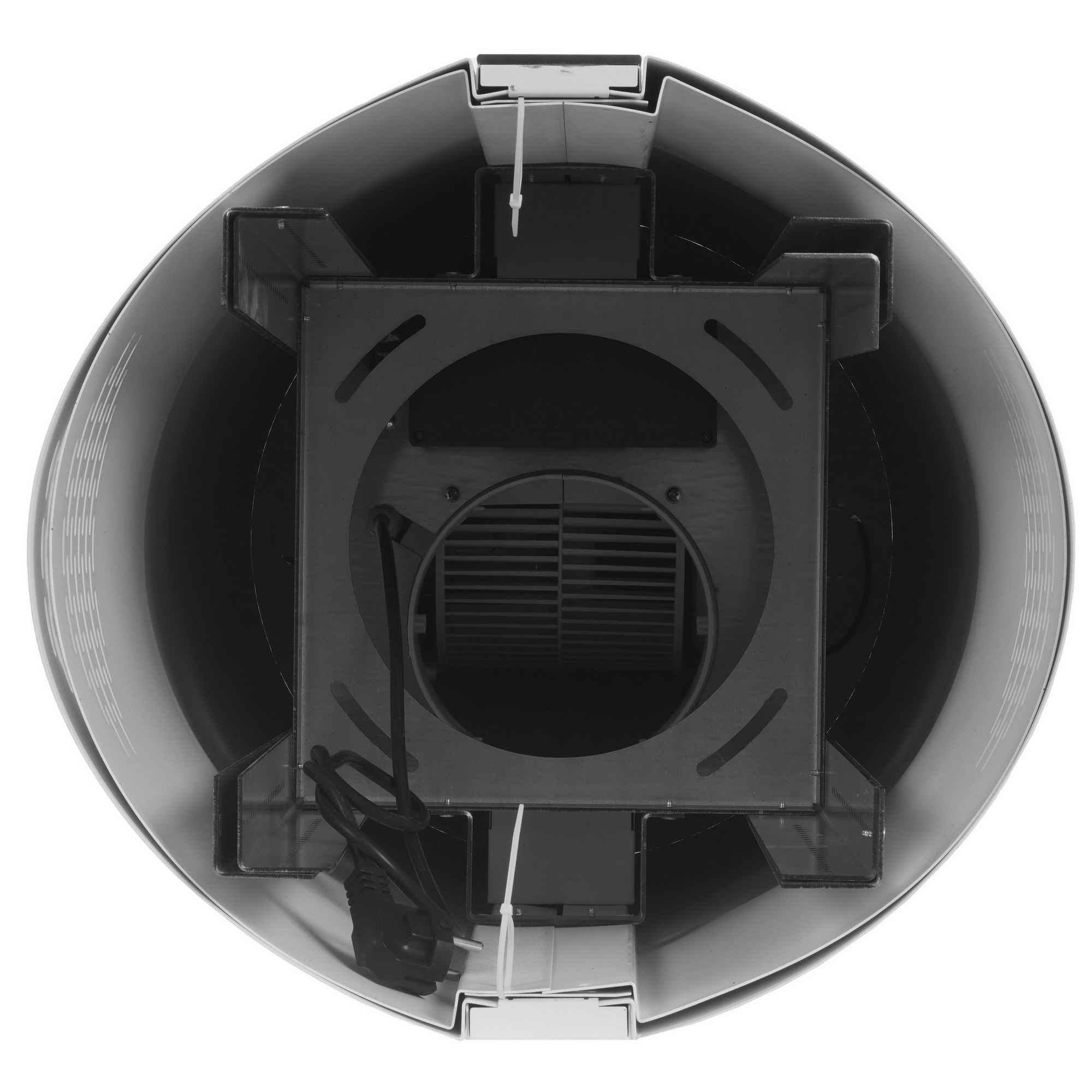 9270638 Вытяжка островная Meferi TUBE40WH ISLA COMFORT PLUS белый/черный STDN-0014494 - Вид №7