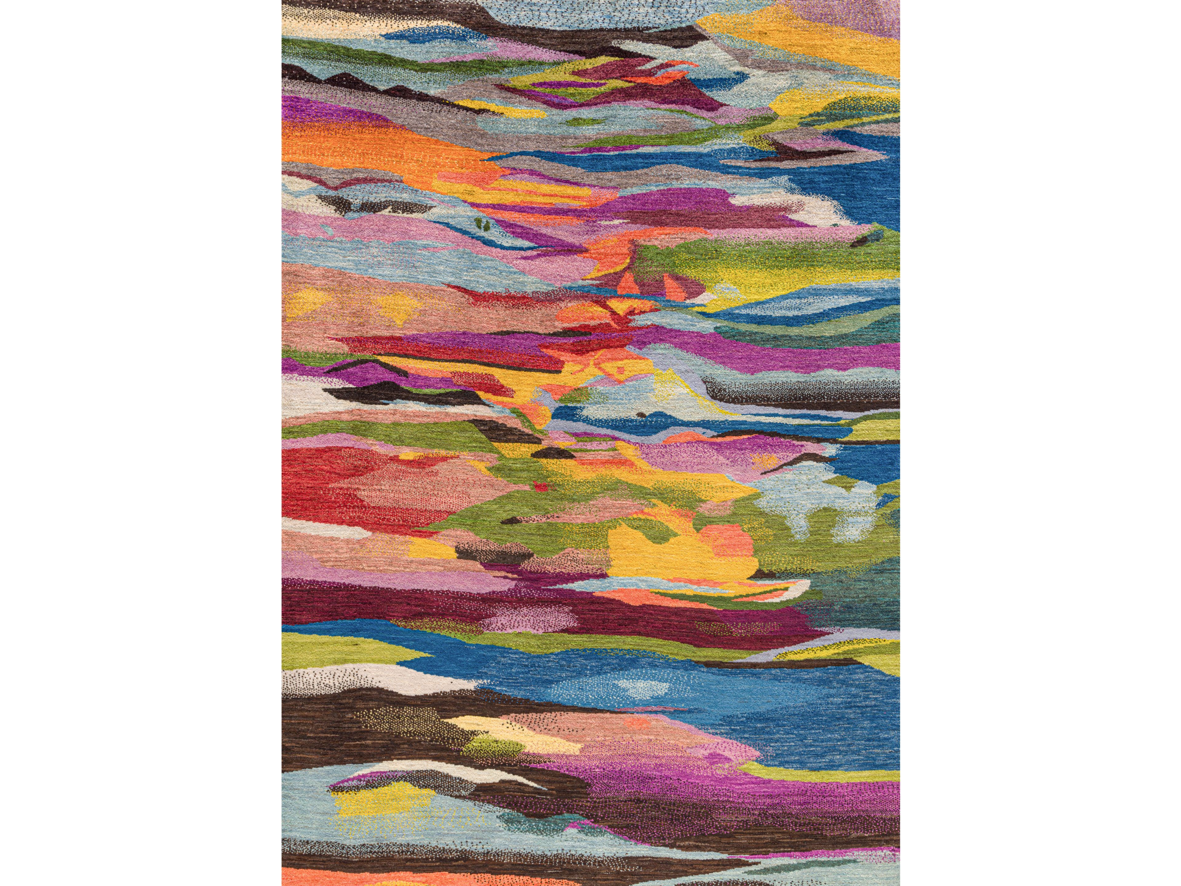 Прямоугольный шерстяной ковер Zollanvari Stained-Glass-Designer ARCH-00123140 - Вид №1