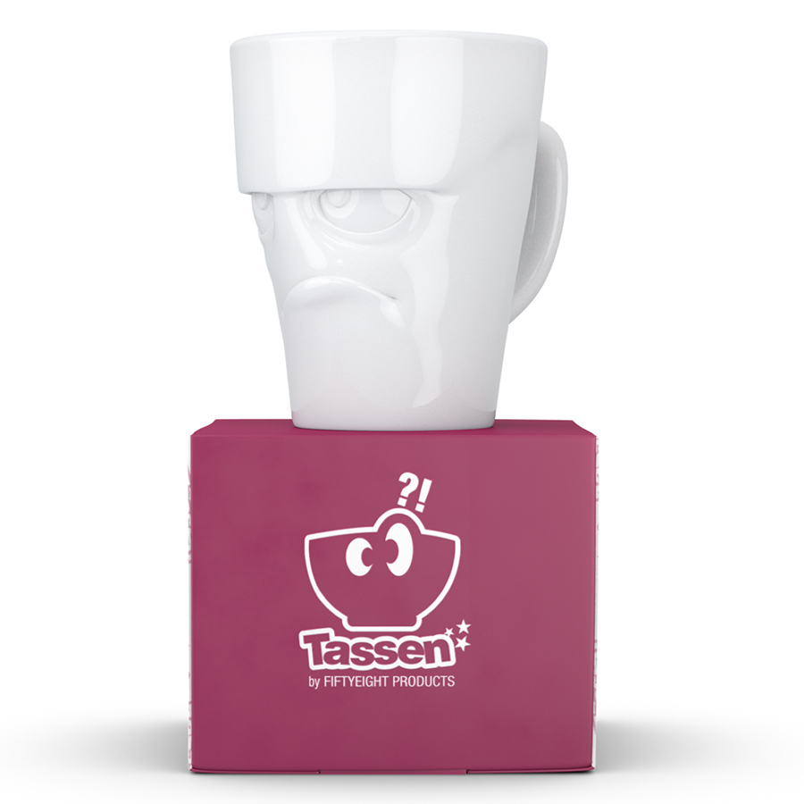 T01.81.01 Кружка tassen grumpy 350 мл белая Tassen by FIFTYEIGHT PRODUCTS  - Вид №10