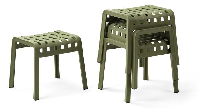 Nardi Табурет / подставка для ног из стекловолокна и полипропилена Folio sun-id-1484613 - Вид №1