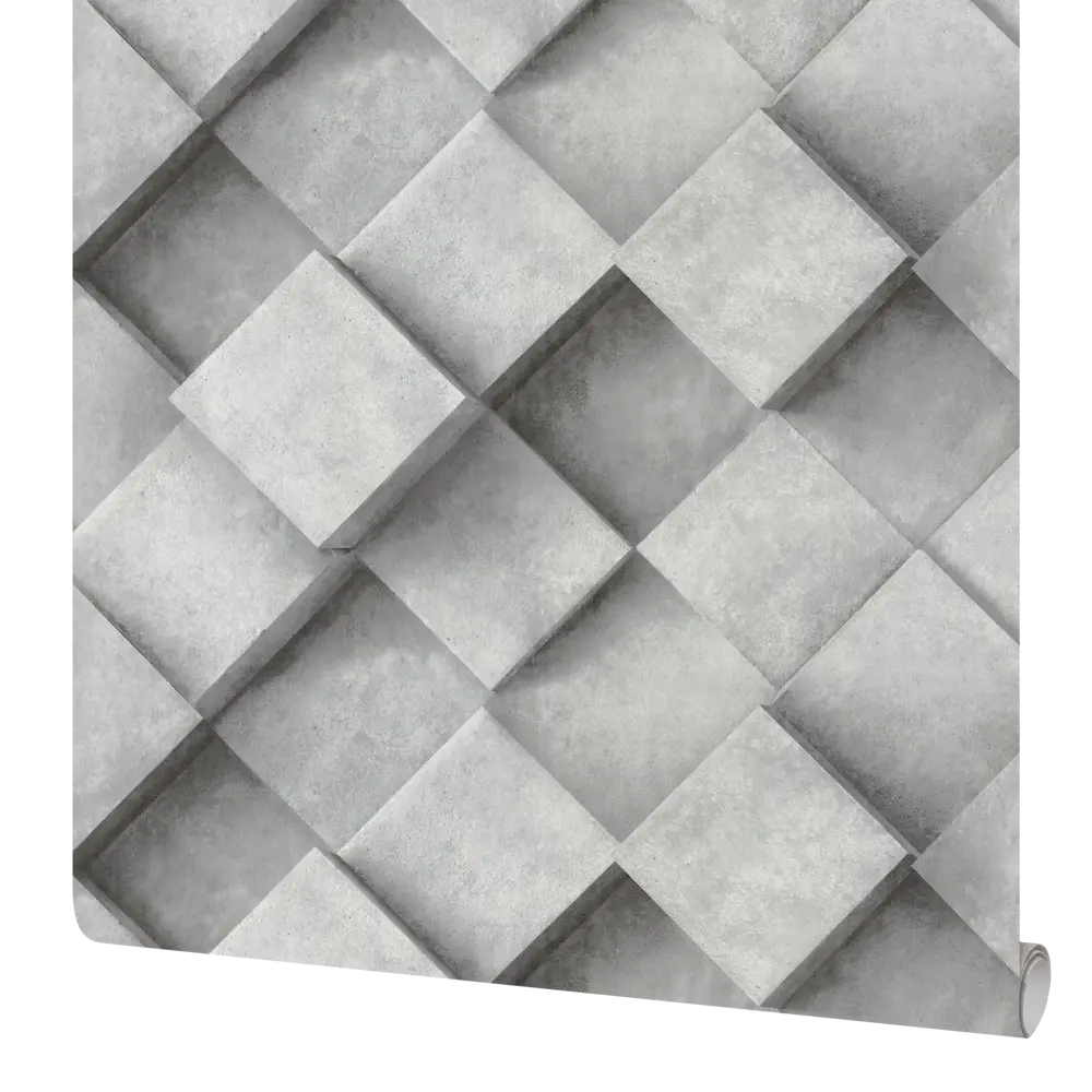 Обои флизелиновые Аспект Ру 3D Плита серые 1.06 м 70504-41АСП 3DПЛИТА STLM-2013272