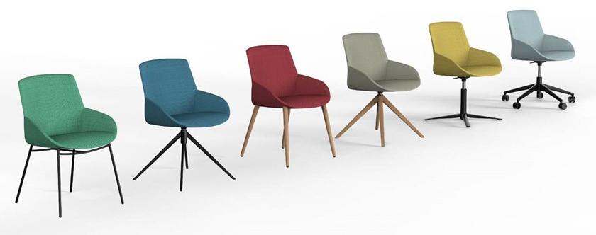 ACTIU Стул из мягкой ткани Noom sun-id-1458898 - Вид №30