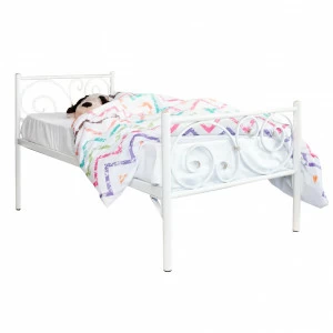 Кованая кровать детская 80х190 белая "Мадлен" FRANCESCO ROSSI МАДЛЕН 134700 Белый