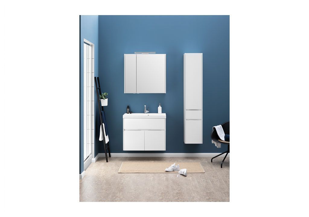 Тумба с раковиной Aquanet Латина 80 белый 0017963800179395 - Вид №5