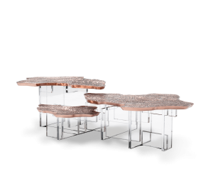 0-319 Медный центральный стол Monet  Boca Do Lobo