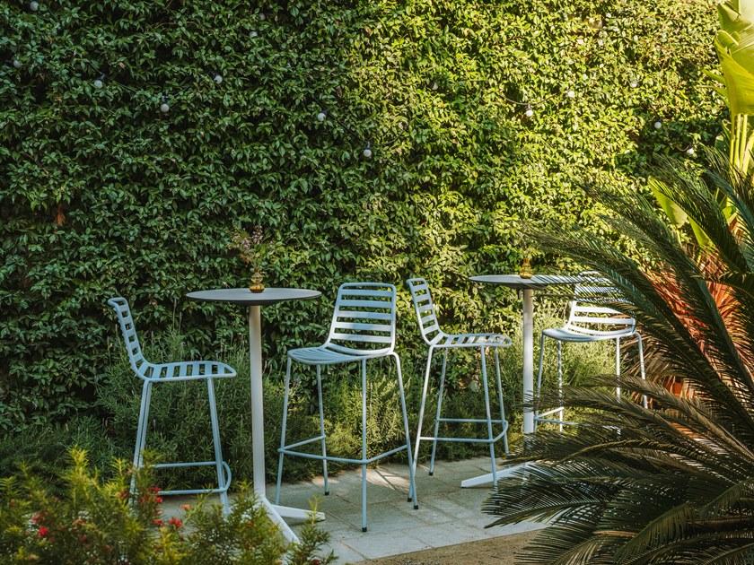 ENEA Садовый стул из стали с подставкой для ног Street sun-id-1502457 - Вид №10