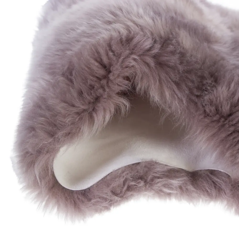 Шкура овечья двойная 60x185 см цвет маренго Santreyd STLM-2043786 - Вид №2