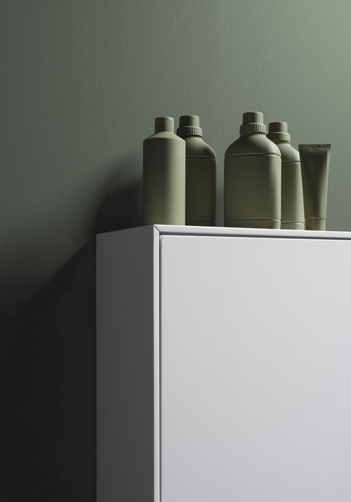 1590281 Крайный Высокий Шкаф Белый Мягкое Закрытие Hafa  Белый  - Вид №1