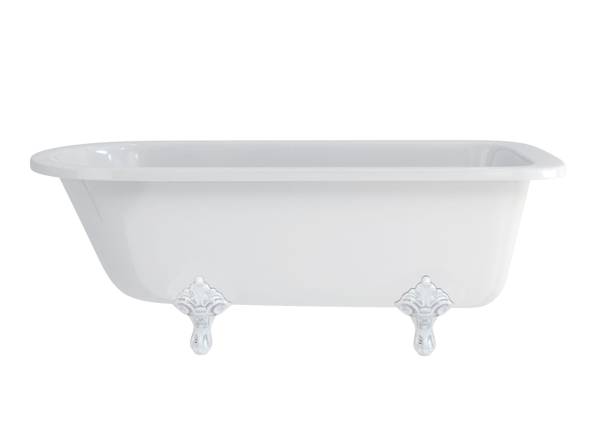 Овальная акриловая ванна на ногах Burlington BLENHEIM ARCH-00115796 - Вид №8