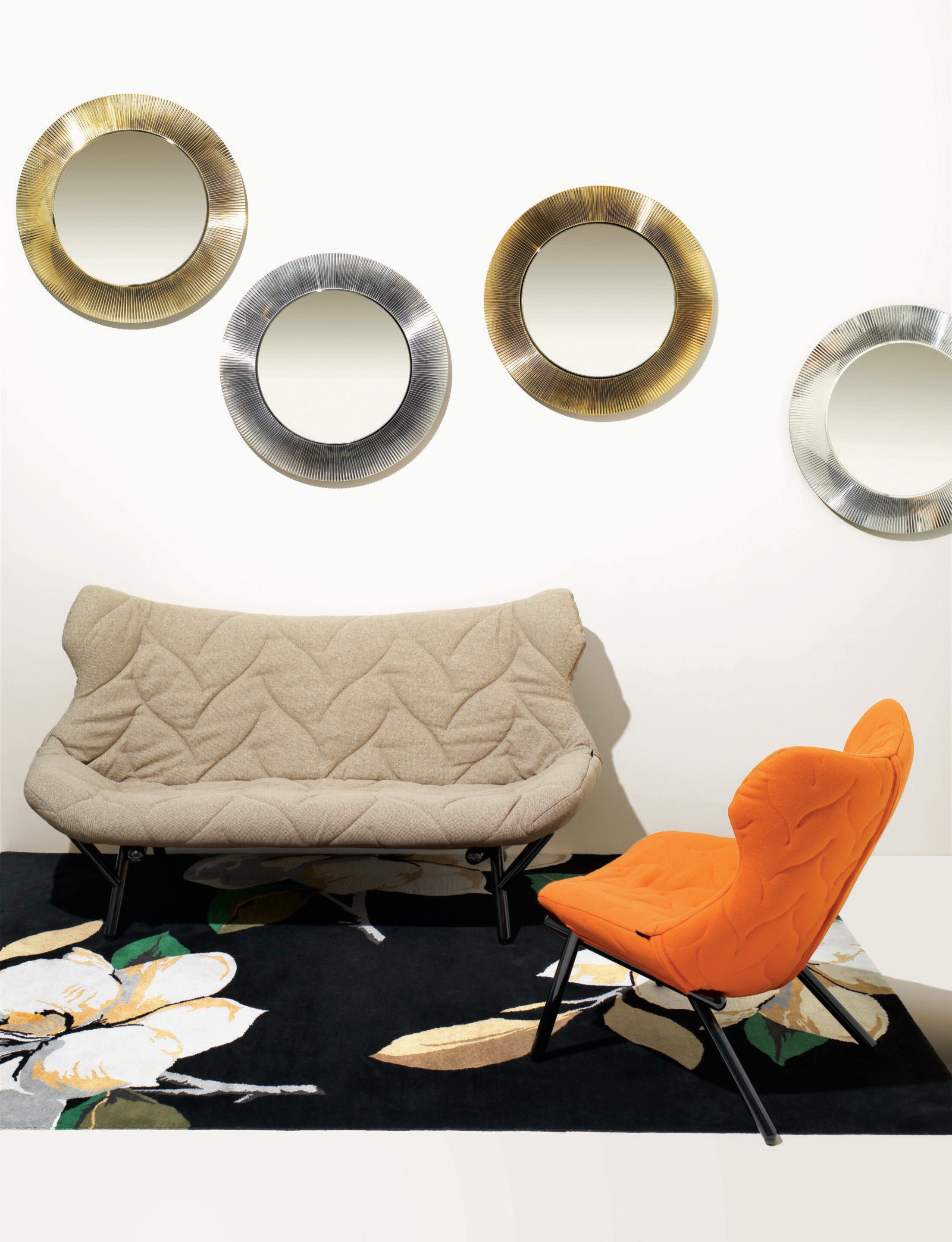 Бархатное кресло с подлокотниками Kartell FOLIAGE ARCH-00078227 - Вид №5