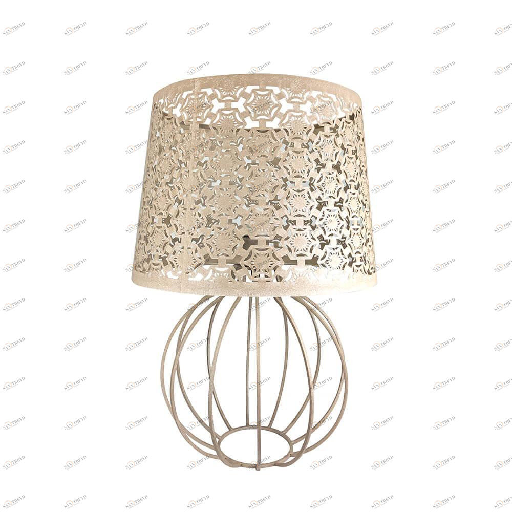 Лампа настольная кофейного цвета Seven Fires "Карвед" 39106.04.83.01B SEVEN FIRES КАРВЕД 00-3907855 Коричневый 