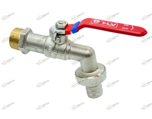 Кран шаровый водоразборный 3/4 рыч.101051/02 HLV 101051/02 181182